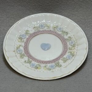 1994 Precious Moments Enesco Heart Trinket Dish Porcelain Ring Plate Mother Day